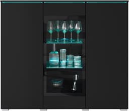 Home affaire Highboard Vera | Schwarz