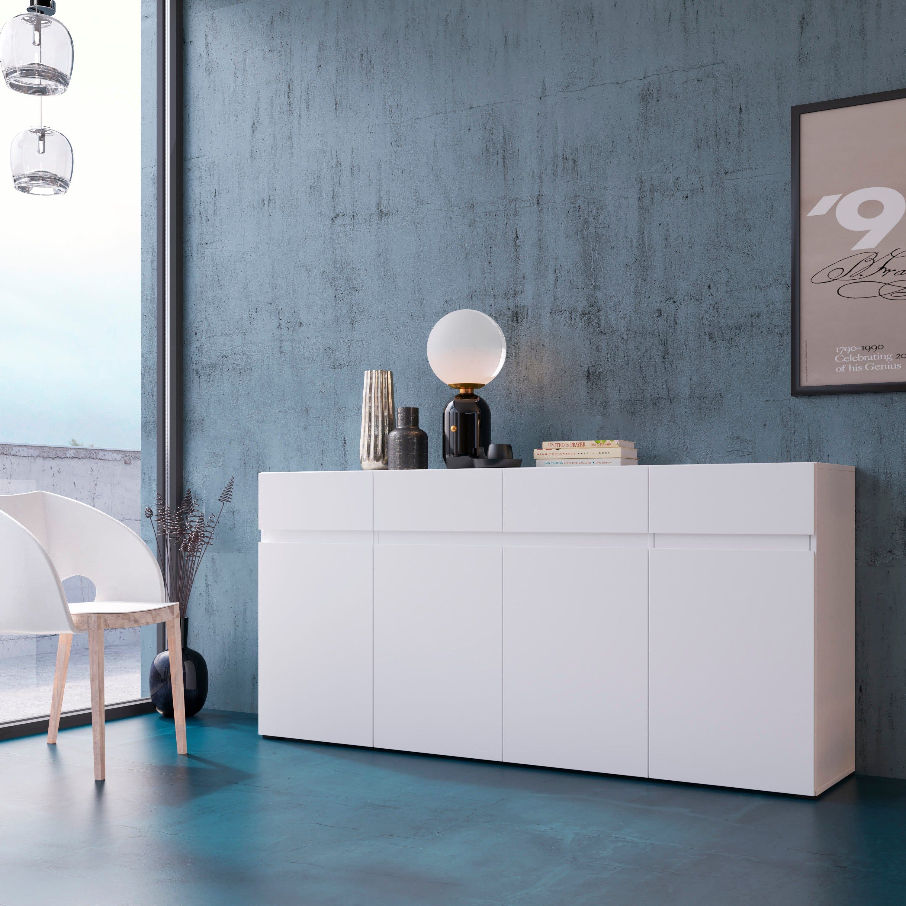 Home affaire Sideboard Rimini | Weiß