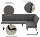 OTTO home Eckbankgruppe Stevian | Grau 5