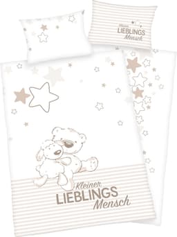 Baby Best Babybettwäsche Kleiner Lieblingsmensch | Beige