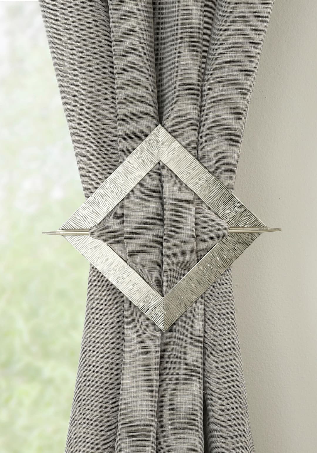 GARDINIA Dekoklammer Uranus | Silber