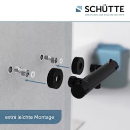 Schütte London Duscharmatur | Schwarz