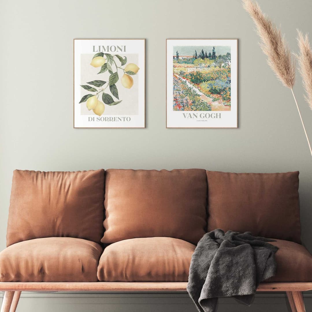 Reinders! Poster Van Gogh Flora | Grün