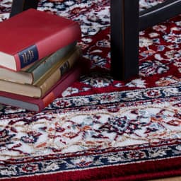 Obsession Teppich Isfahan 740 | Rot