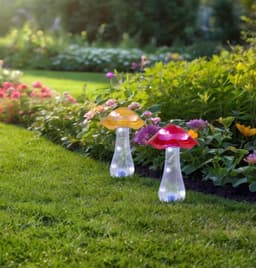 Näve LED Solarleuchte Mantar Pilze | Mehrfarbig