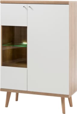 Home affaire Vitrine Merle | Holztöne