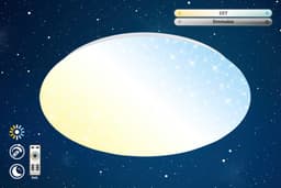 Briloner Leuchten LED Deckenleuchte VERB | Weiß