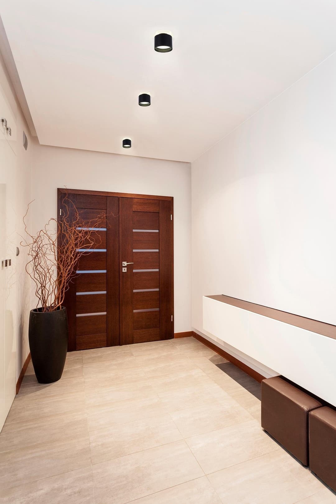 näve LED Deckenspot Trios | Schwarz