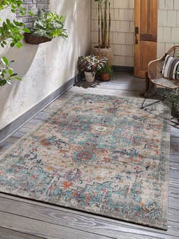 the carpet Teppich Palma | Mehrfarbig