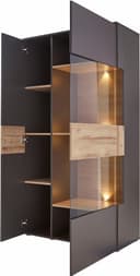 FORTE Vitrine Como Highboard | Braun 5