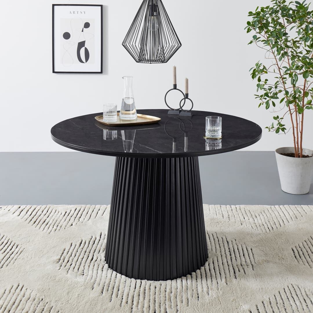 OTTO home Esstisch Roos | Schwarz