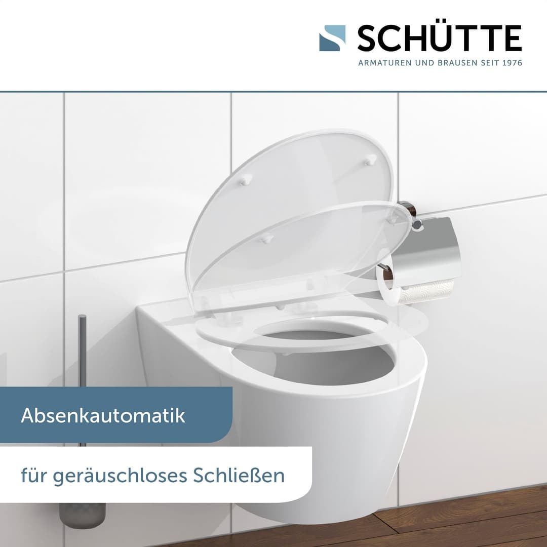 Schütte WC-Sitz SLIM | Weiß