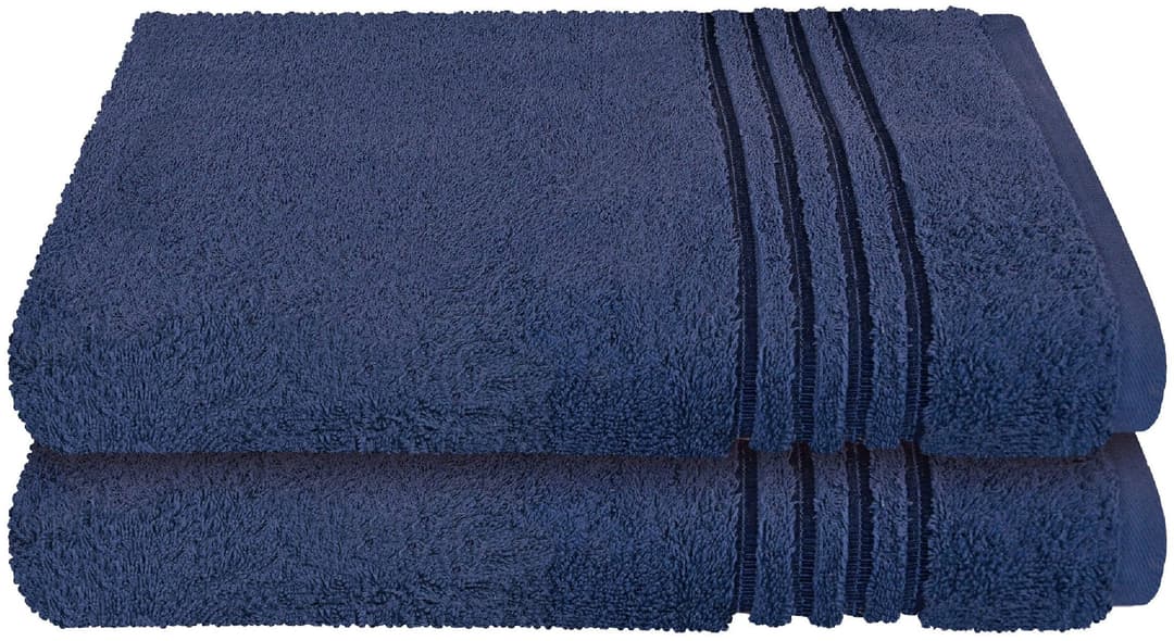 Schiesser Duschtücher Milano | Blau