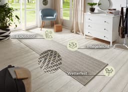 HANSE Home Läufer Nature 500 | Grau