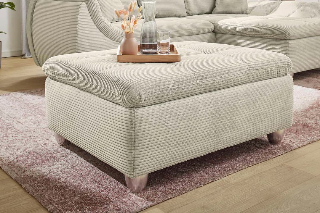 Jockenhöfer Gruppe Hocker Genua | Beige