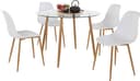OTTO home Essgruppe Miller | Weiß