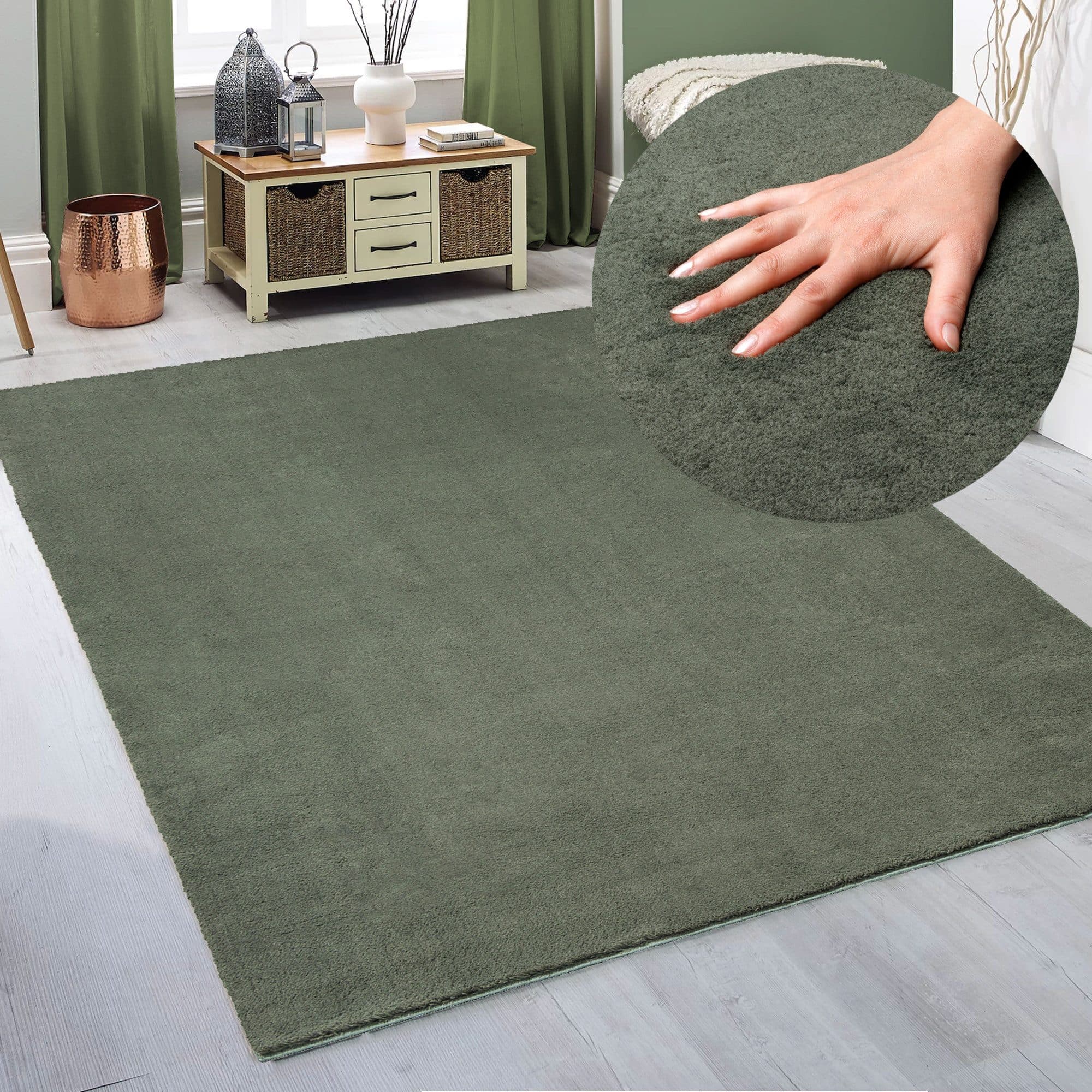 OTTO home Teppich Arabell | Grün