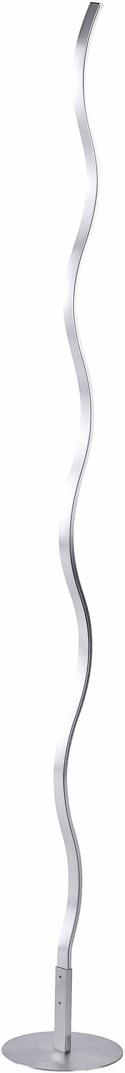 JUST LIGHT Stehlampe WAVE | Silber