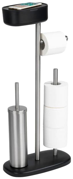 WENKO WC-Garnitur Rivazza | Schwarz