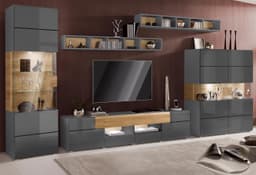 OTTO home Wohnwand Toledo | Mehrfarbig