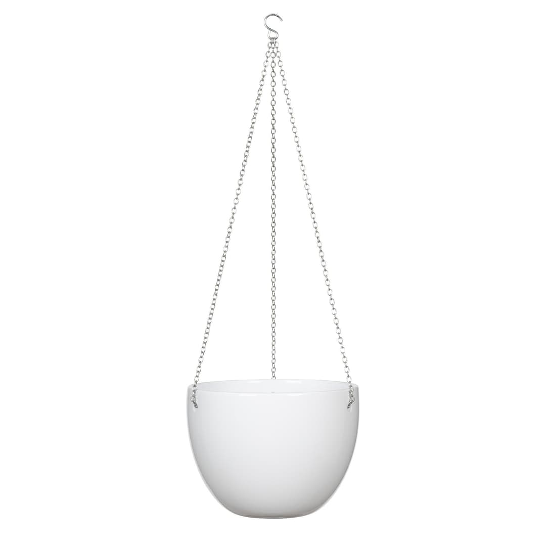 Scheurich Blumentopf 21/835 Hanging Pot | Weiß