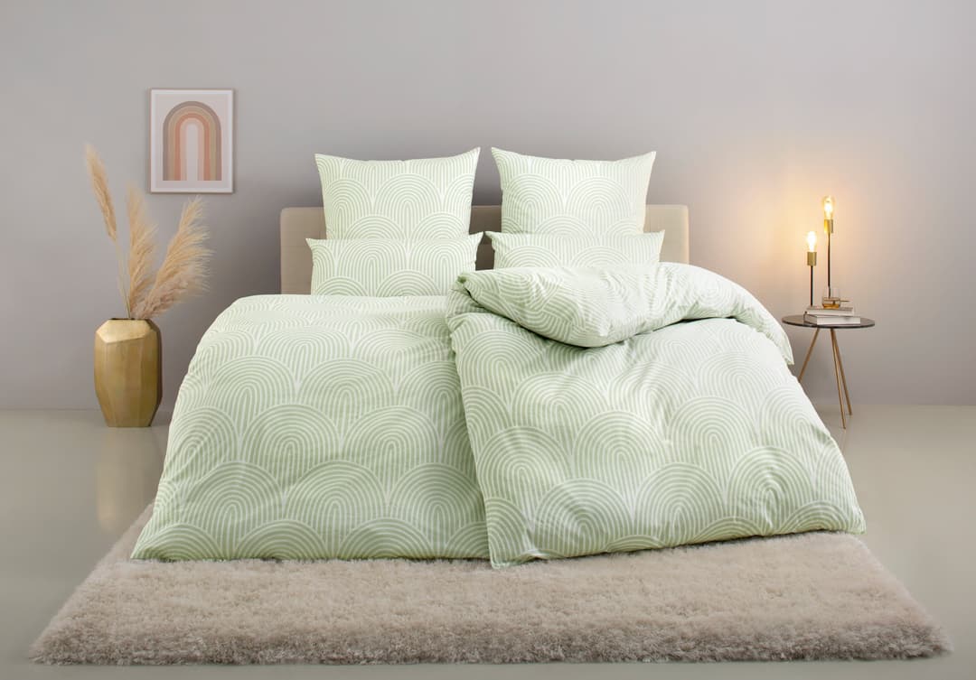 OTTO home Bettwäsche Matilda | Grün
