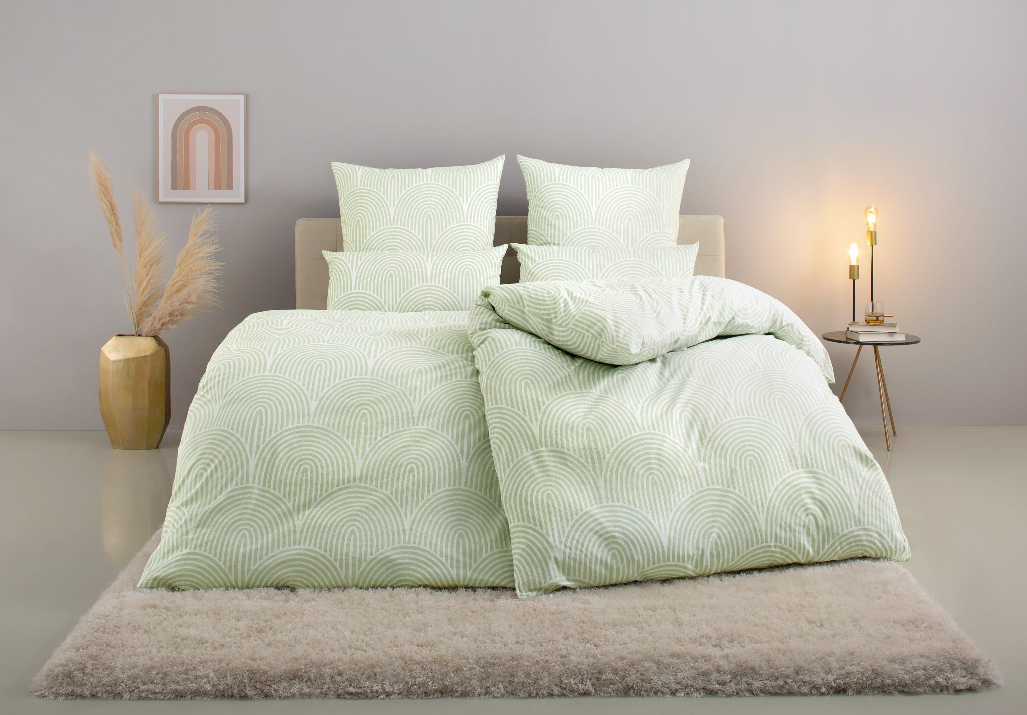 OTTO home Bettwäsche Matilda | Grün