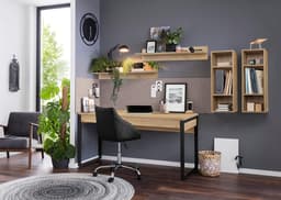 OTTO home Schreibtisch Moid | Holztöne