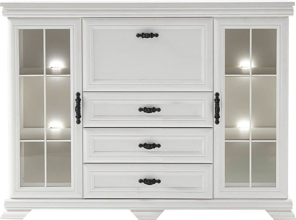 OTTO home Highboard Royal | Weiß