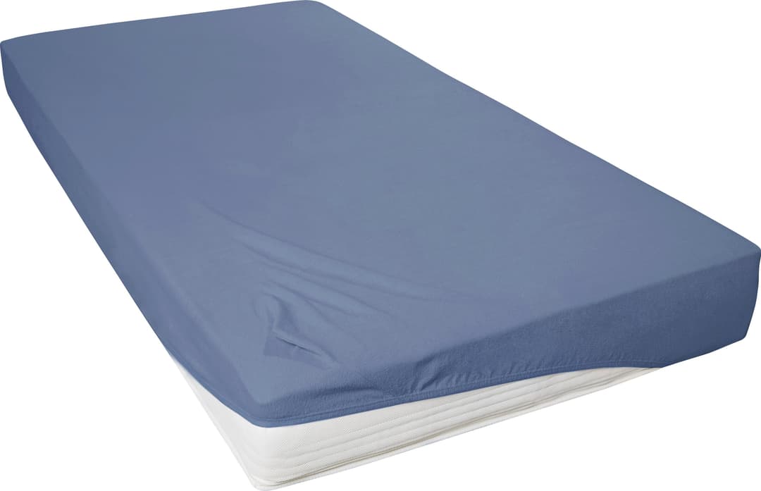 Primera Spannbettlaken Teddy-Flausch | Blau