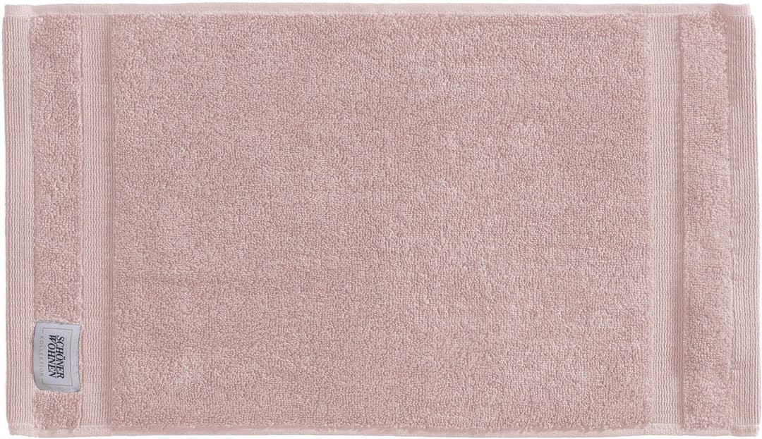 SCHÖNER WOHNEN-Kollektion Gästehandtuch Cuddly | Rosa