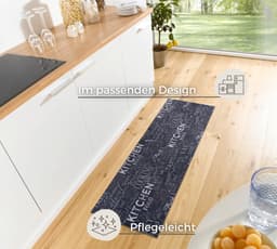 HANSE Home Küchenläufer Wild Kitchen Board | Schwarz