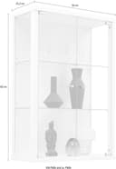 fif möbel Vitrine OPTIMA | Weiß 2