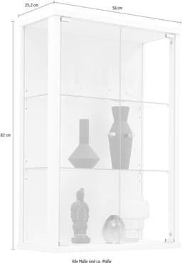 fif möbel Vitrine OPTIMA | Weiß