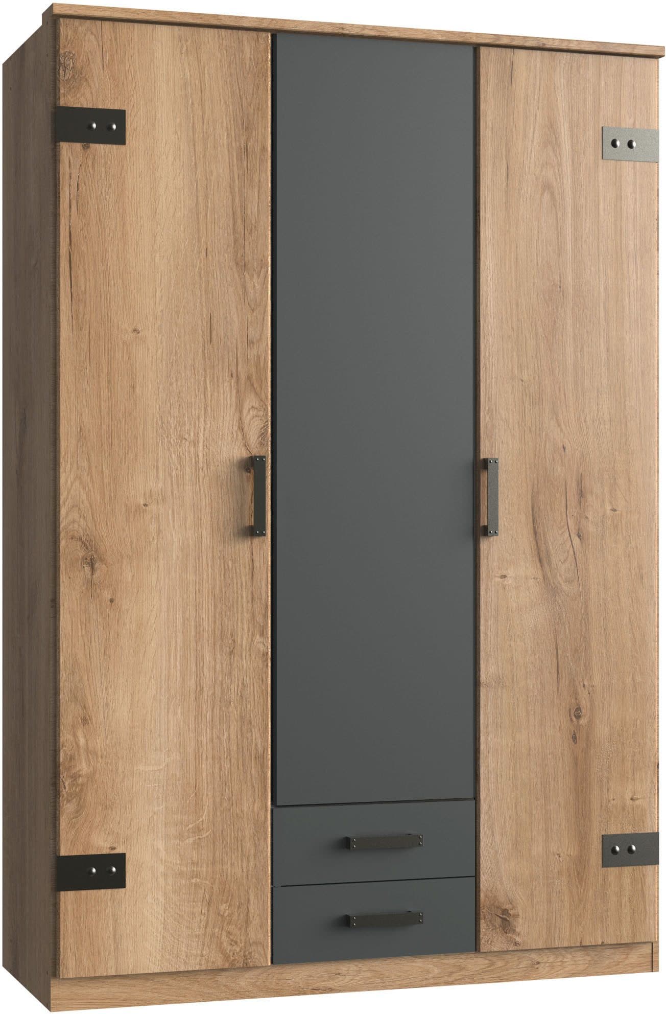 Wimex Kleiderschrank Cork | Holztöne
