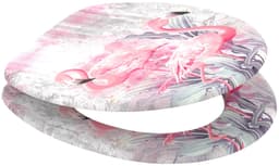 Sanilo WC-Sitz Flamingo | Mehrfarbig