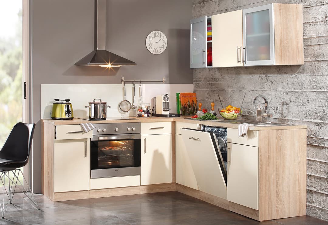 wiho Küchen Arbeitsplatte Flexi 28 | Holztöne
