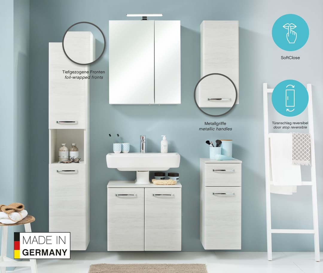 Saphir Hängeschrank Quickset | Holztöne