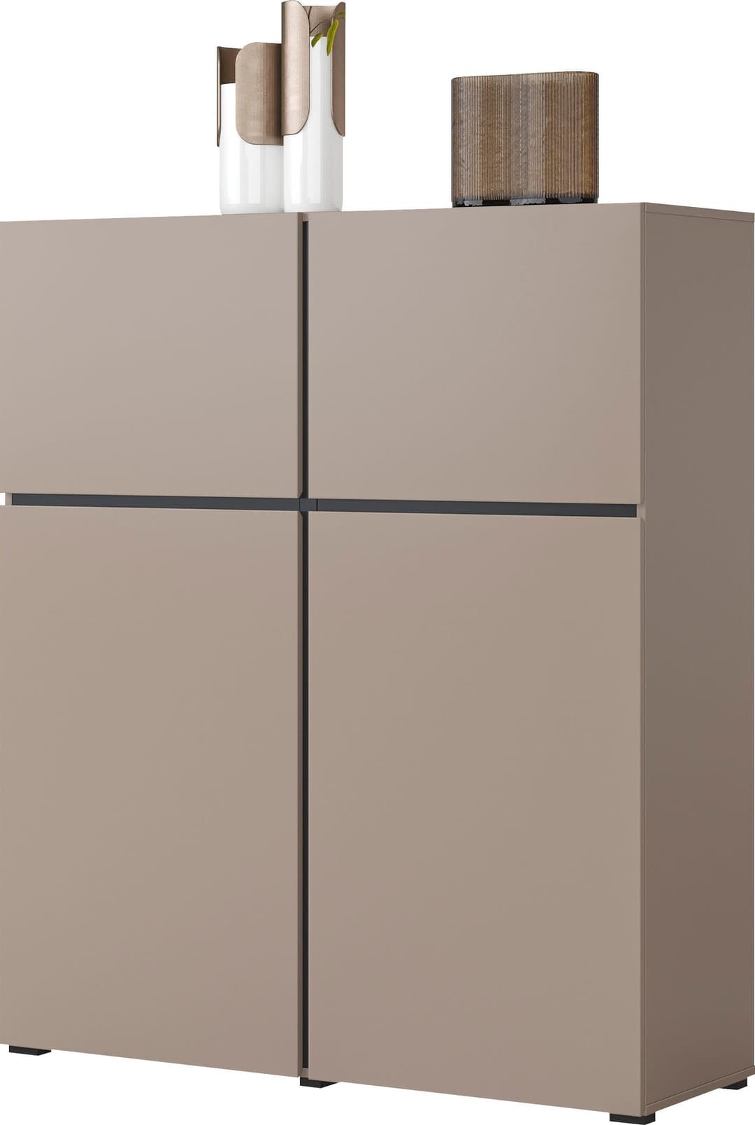 OTTO home Highboard Cross | Schwarz