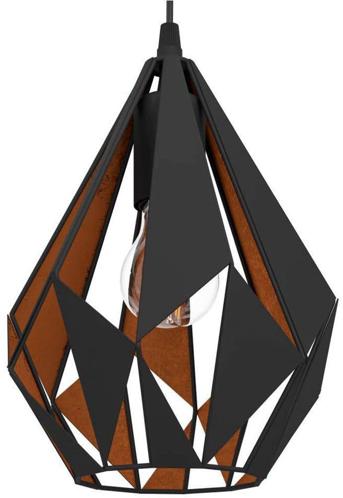 EGLO CARLTON 1 Pendelleuchte | Schwarz