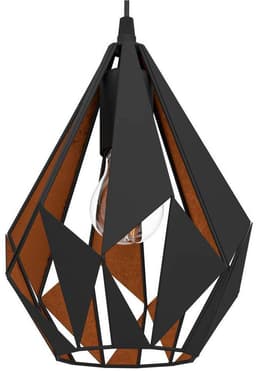 EGLO CARLTON 1 Pendelleuchte | Schwarz