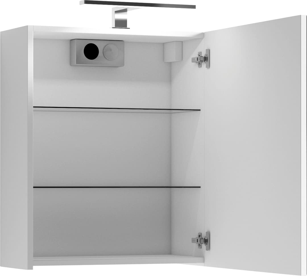 byLIVING Spiegelschrank Serie Spree | Weiß