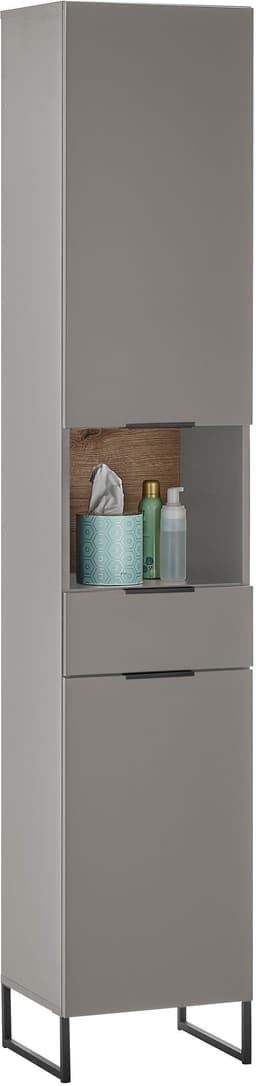 BASIC by Balculina Hochschrank Denver | Grau