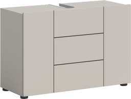 welltime Waschbeckenunterschrank BIEL | Beige