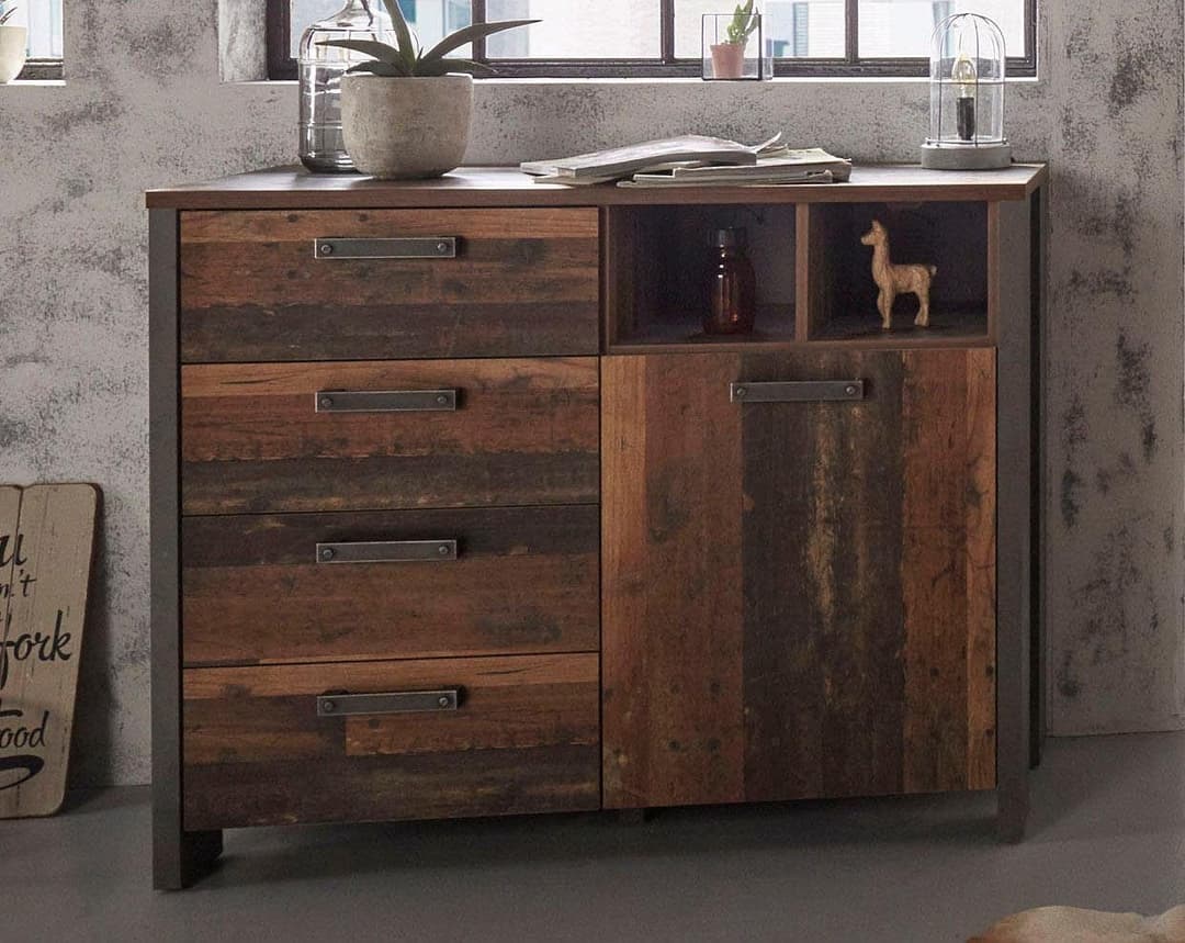 FORTE Kommode Clif | Holztöne