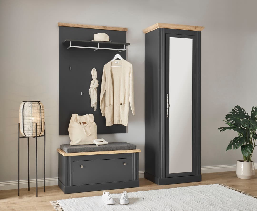 OTTO home WESTMINSTER Garderobenpaneel | Grau