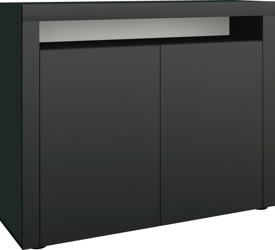 borchardt Möbel Highboard Santa Fe | Schwarz