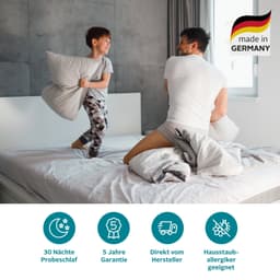 Komfortschaummatratze Lasse | Weiß