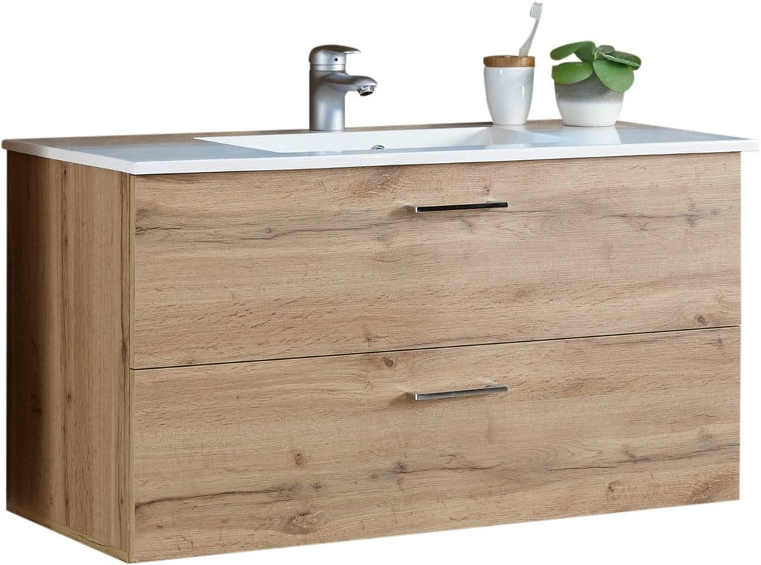 BASIC by Balculina Waschtisch Best | Holztöne
