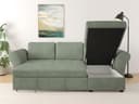 Trends by HG Ecksofa Lasse L-Form | Grün 2